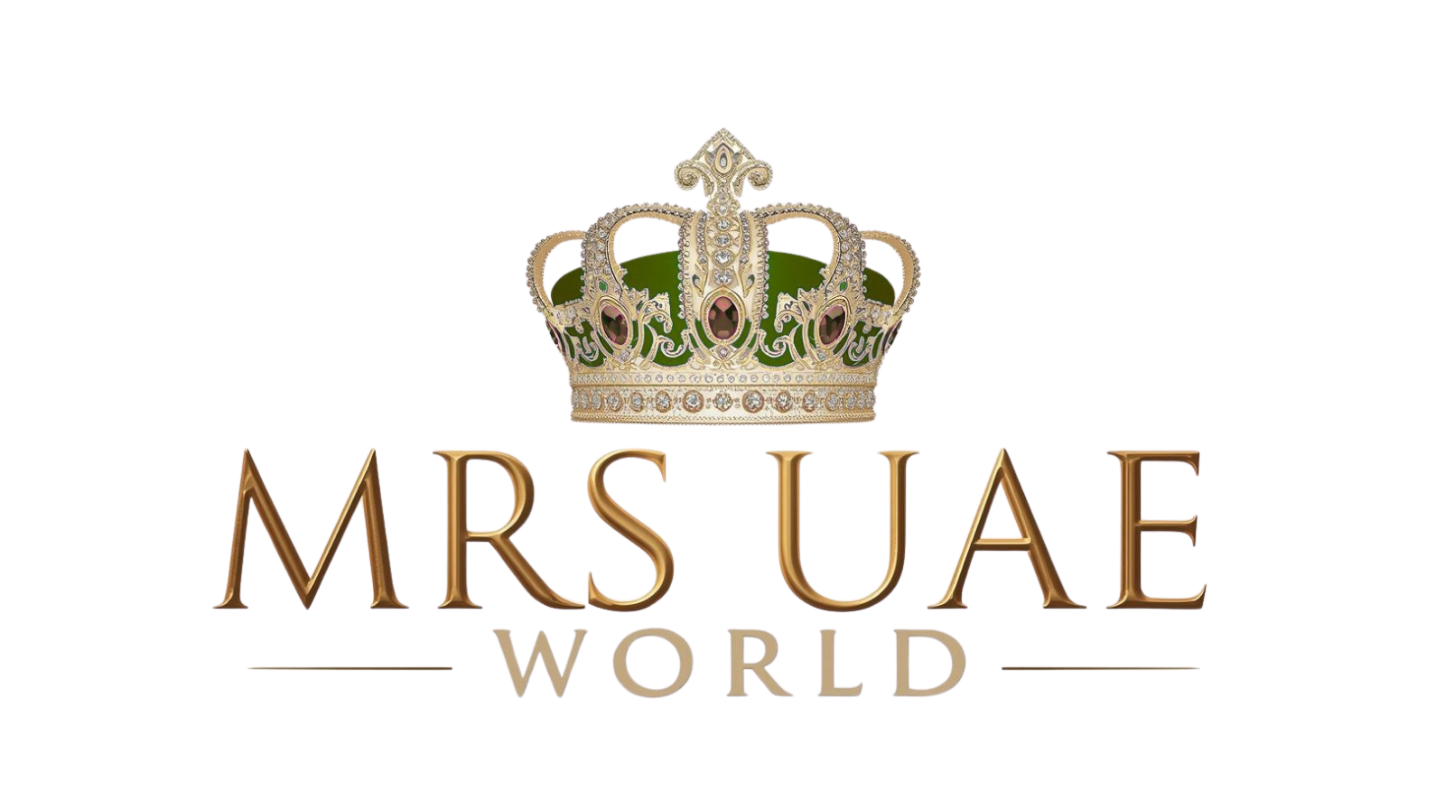 Mrs UAE World Logo Transparent